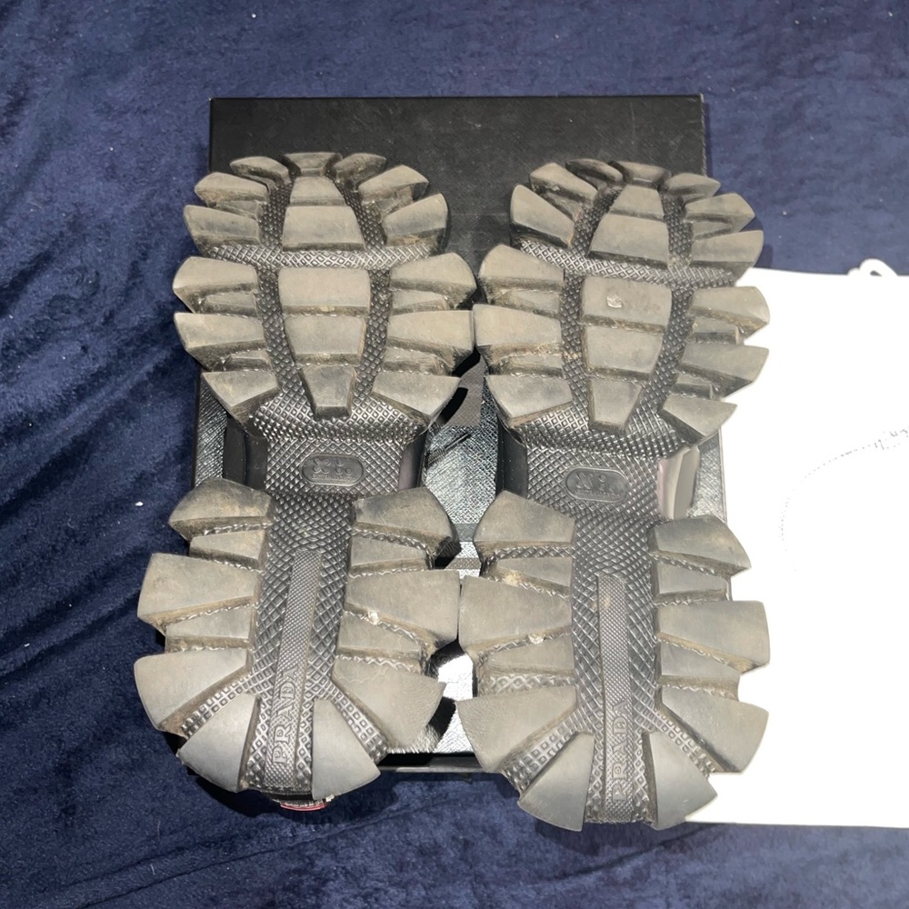 PRADA Cloudbust Thunder Knit Black Size 14 EU 47 - Picture 5 of 7